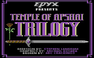Temple of Apshai Trilogy screenshot 3 for Commodore 64